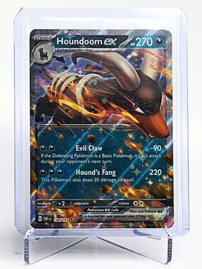 Pokemon TCG Houndoom ex 134/197 Obsidian Flames Double Rare NM